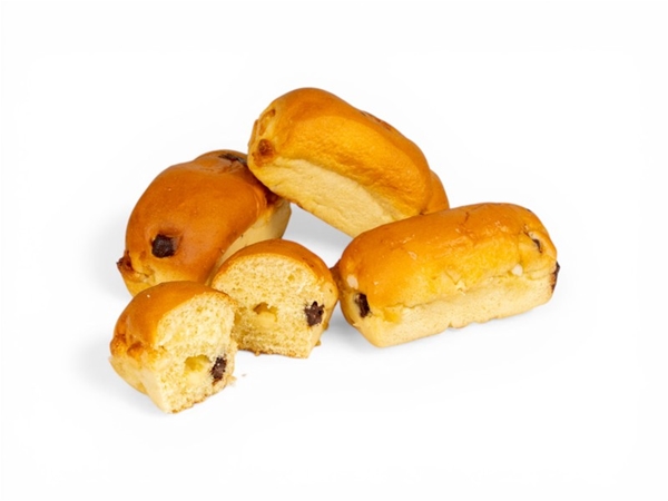 Mini brioche puntjes&nbsp;4 stuks
