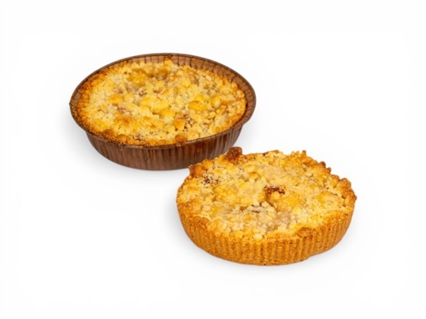 Mini abrikozen kruimeltaartje
