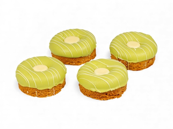 Pistache-witte chocolade rondo