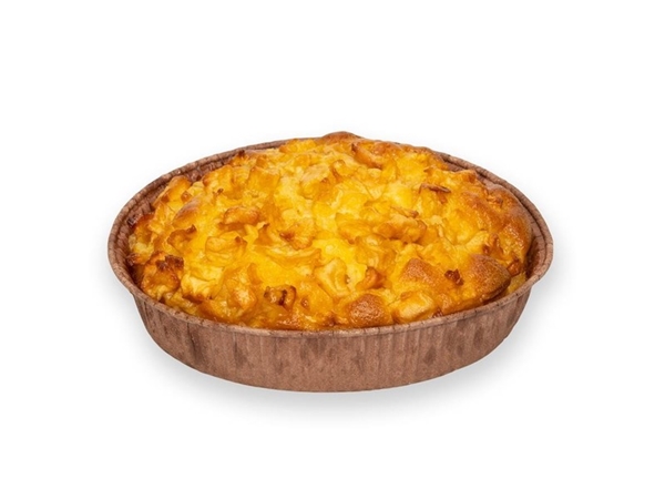 Appelcaketaartje met suiker