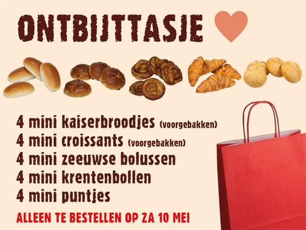 Moederdag ontbijtpakket